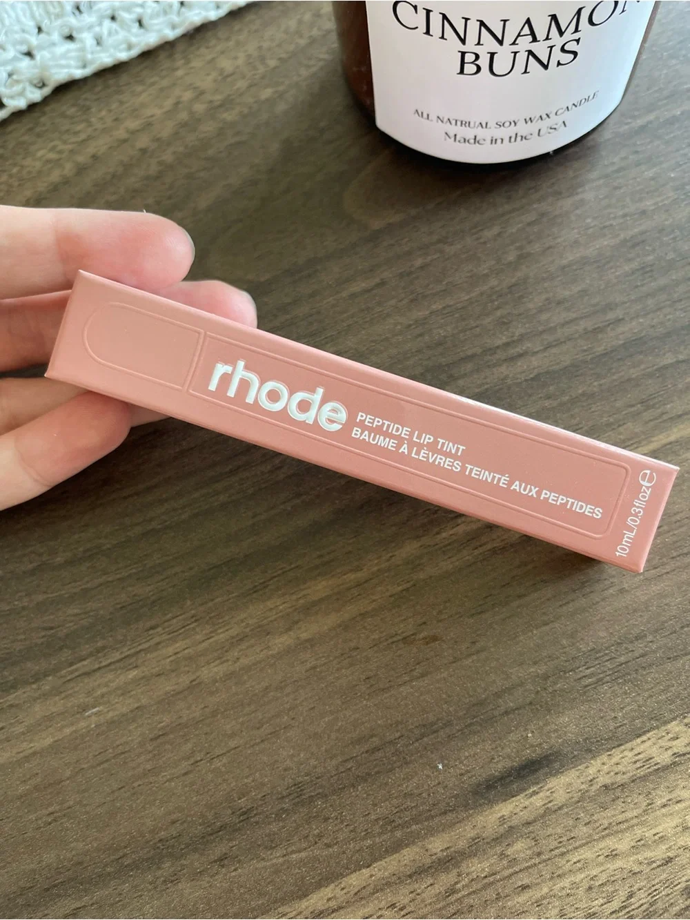 Rhode Peptide Lip Tint in Mauve Pink